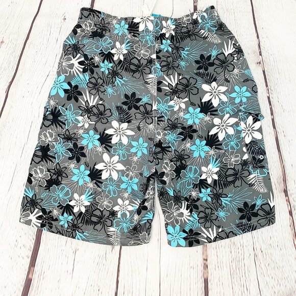 MAUI WAVES SURF HAWAIIAN SWIM TRUNKS BOYS XL/18 - Picture 3 of 4